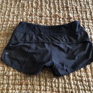 Lululemon speed shorts